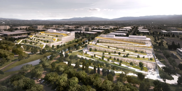 Google Reveals Plans for 1 Million Square Foot BIG-Designed Campus in Sunnyvale, California - Featured Image