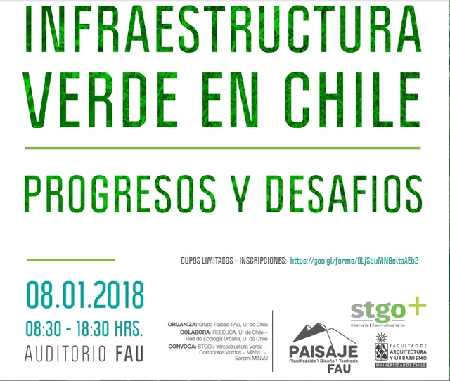 Seminario 'Infraestructura verde en Chile: Progresos y desafíos' - Imagen Principal