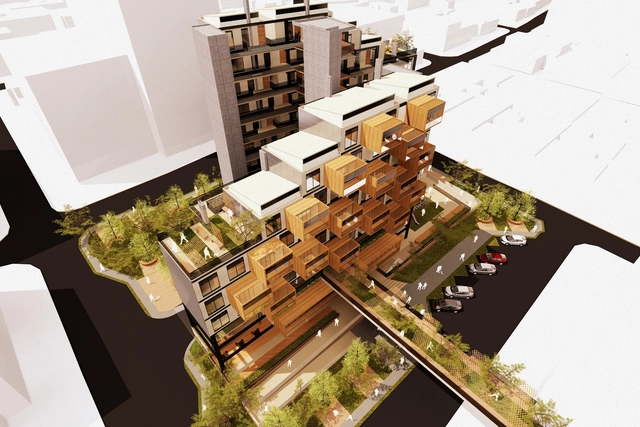 BHP, un prototipo de vivienda multifamiliar bioclimático desarrollado en Colombia - Imagen Principal
