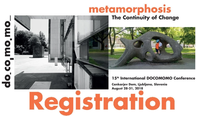 15th International Docomomo Conference – Metamorphosis. The Continuity of Change - Featured Image