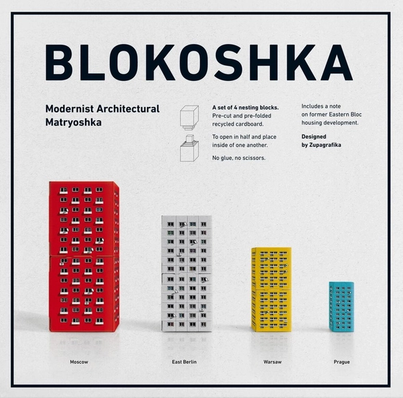 Zupagrafika Presents BLOKOSHKA: A Modernist Architectural Matryoshka - Buildings