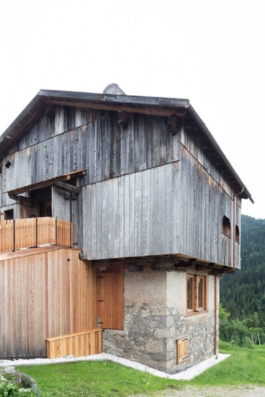 Granero alpino DZ / EXiT architetti associati - Remodelaciones