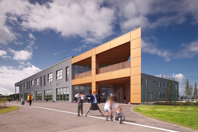 Faith Schools’ Joint Campus / BDP - Elementary & Middle School, Facade