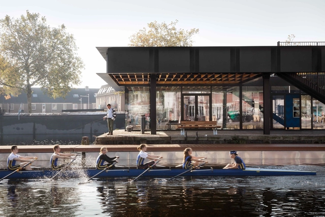 Pavilhão Piushaven Harbour / Civic Architects - Edificios Públicos