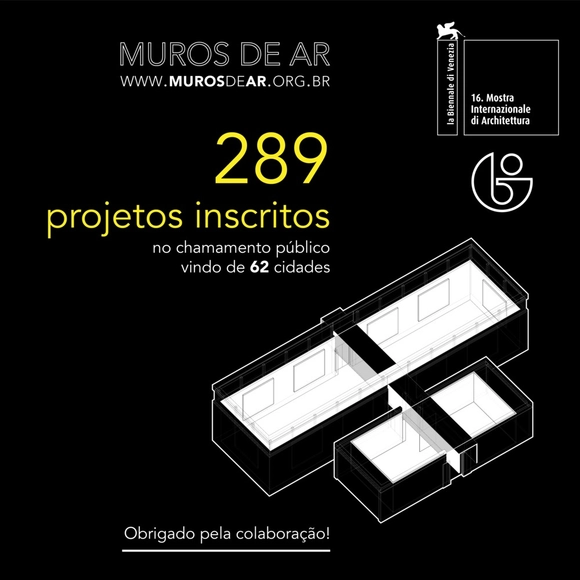289 Projetos inscritos na chamada do pavilhão do Brasil na Bienal de Veneza - Imagem de Destaque