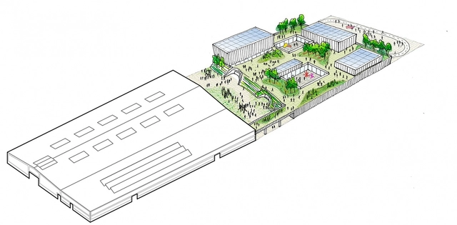 Studio Gang revela diseño del nuevo campus de California College of the Arts (CCA) - Imagen Principal