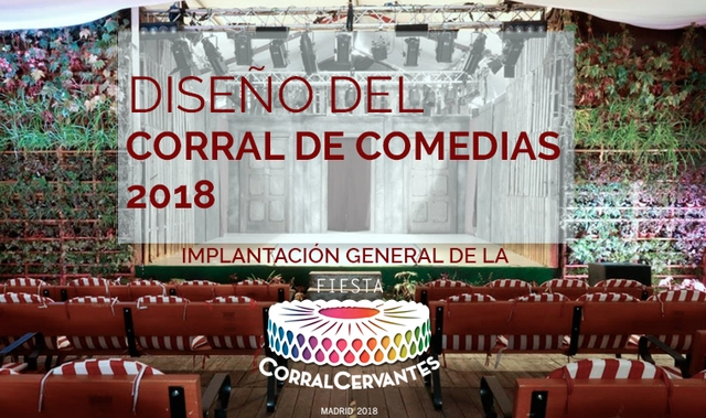 Concurso de ideas: diseño del corral de comedias de la Fiesta Corral Cervantes 2018 en Madrid - Imagen Principal