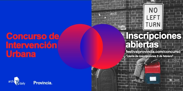 Festival Provincia Presenta: Primer Concurso para la Intervención del Espacio Urbano - Imagen Principal