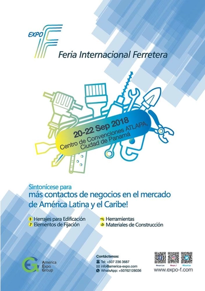 Expo F 2018, la Feria Internacional de Material de Construcción y Herramientas de Panamá - Imagen Principal