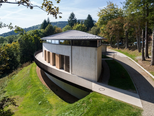法德历史纪念馆 / INCA Architectes - 游客中心