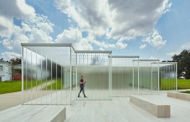 Centro de visitantes Magnolia Mound / Trahan Architects - Centro De Visitantes