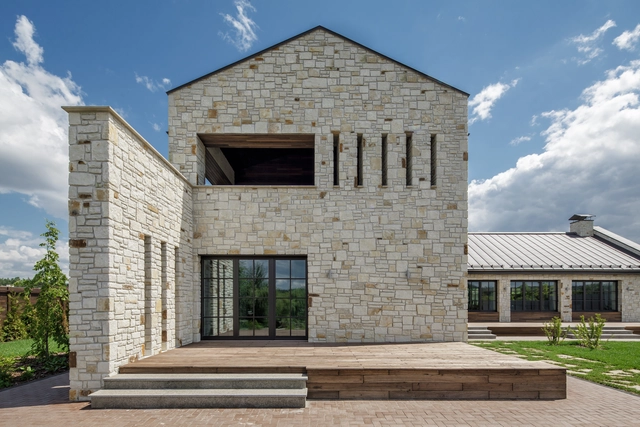 Rock House / 33bY Architecture - Houses, Facade, Stairs, Door