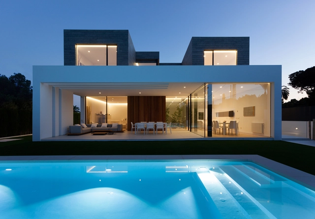 Casa en La Cañada / Antonio Altarriba Arquitectos - Casas, Patio interior, Fachada, Puerta, Iluminación
