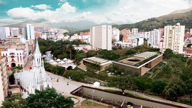 Centro de integración cultural Paseo Bolívar, una propuesta universitaria para el centro de Cali - Imagen Principal