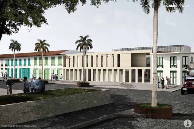 Conoce CAM Marsella, proyecto seleccionado en la Bienal Colombiana de Estudiantes de Arquitectura - Imagen Principal