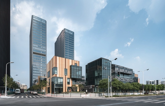 The New Bund World Trade Center - Phase 1 / Benoy - Market, Facade, Cityscape