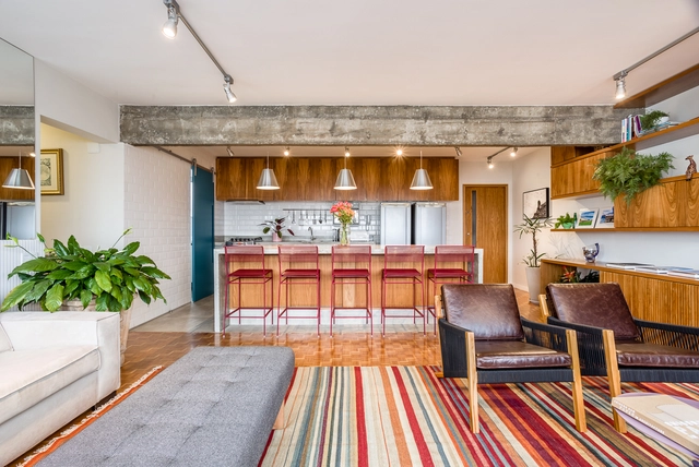 Apartamento VM  / Manore Arquitetura e Urbanismo - Apartamentos, Viga, Cadeira