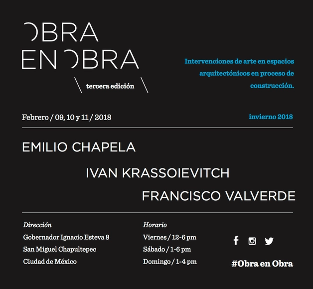 Obra en Obra: Tercera Edición - Imagen Principal