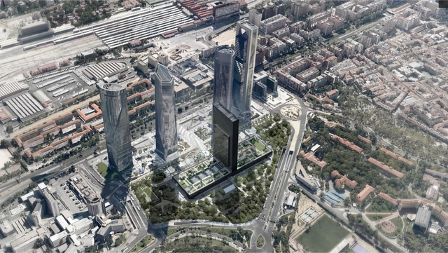 Así será el Campus IE University, la quinta torre de La Castellana en Madrid - Campus, Fachada, Urbano