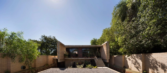 Vivienda cad / tda - Casas, Jardín, Fachada, Escaleras, Puerta