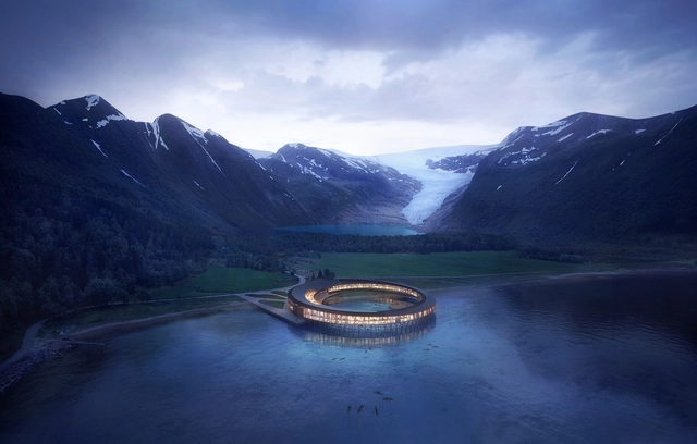 Snøhetta Designs Energy-Positive Lakeside Hotel in the Arctic Circle - Featured Image