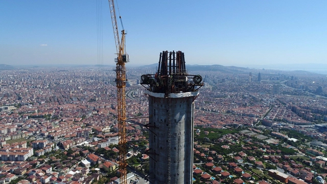 Istanbul’s Futuristic KCTV Telecom Tower Nears Completion  - Featured Image