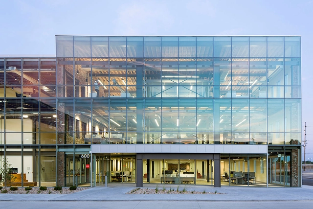 HNI Corporate Headquarters / Neumann Monson Architects - Refurbishment, Facade