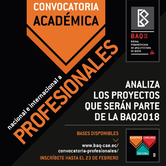 BAQ2018 abre convocatoria académica internacional a profesionales - Imagen Principal
