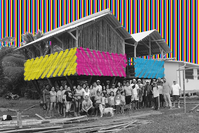 Al Borde y Taller General buscan llenar de color este pabellón de Infonavit  convertido en comedor - Imagen Principal
