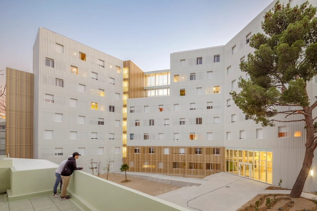 Moradia Estudantil Lucien Cornil / A+Architecture - Dormitórios