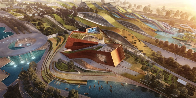 UNStudio vence concurso para Centro Cultural de Cinema em EuropaCity - Imagem de Destaque