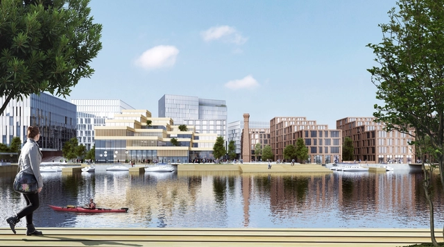 Henning Larsen Architects' £400 Million Belfast Development Will Block Wind to Increase Comfortability of Outdoor Space - Featured Image