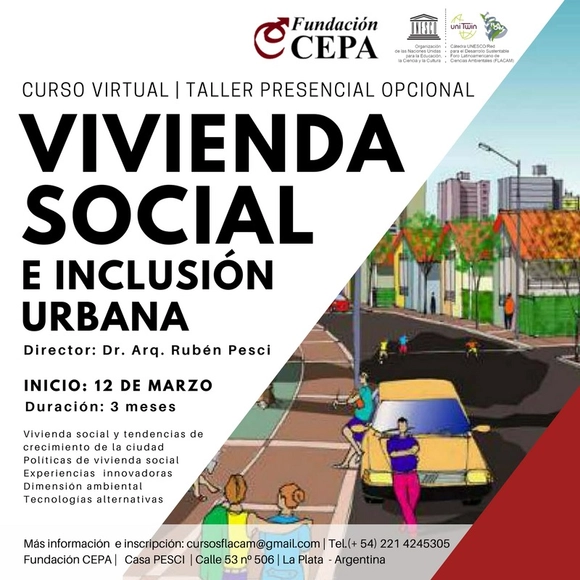 Curso Virtual Vivienda Social e Inclusión Urbana - Imagen Principal