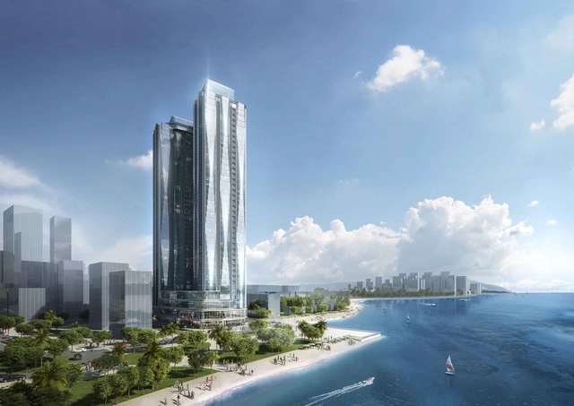 Aedas 将为越南下龙湾打造公寓酒店，坐落沙滩独享无际海景 - 主图