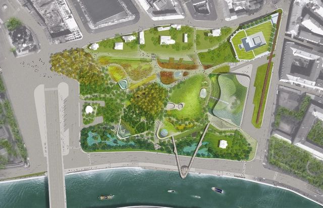 Representação do paisagismo: o papel do desenho em planta para parques e praças - Imagem de Destaque