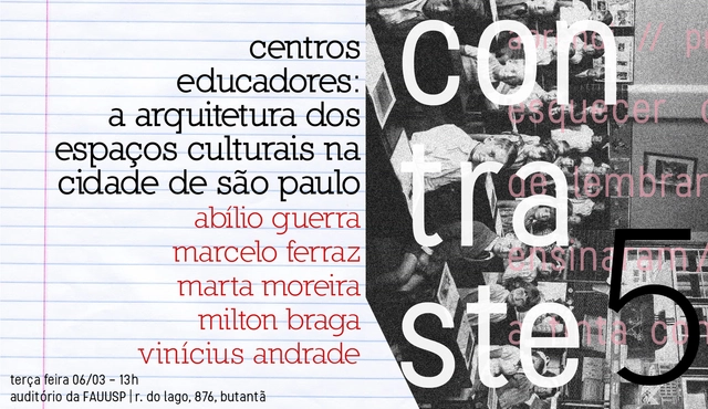 Centros Educadores: a arquitetura dos espaços culturais na cidade de São Paulo - Imagem de Destaque