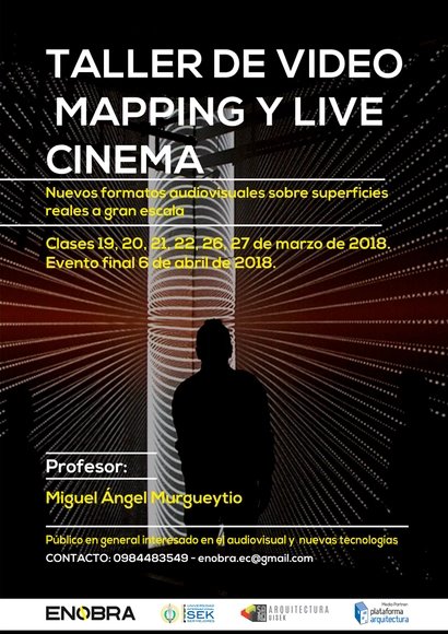 ENOBRA: Taller de video mapping y live cinema - Imagen Principal