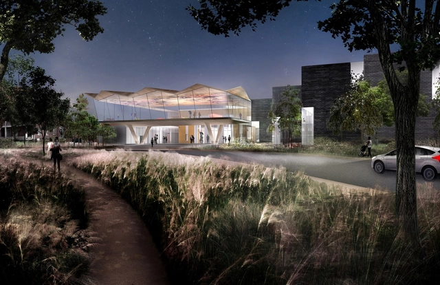 Studio Gang Reveals Design of Arkansas Arts Center Expansion - Featured Image