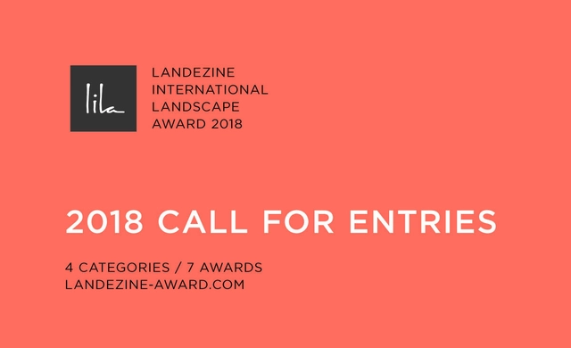 Call for Entries: LILA - Landezine International Landscape Award 2018 - Featured Image