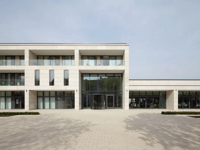 Rheumatism Center / Krampe Schmidt Architects BDA - Exterior Photography, Clinic, Facade, Door