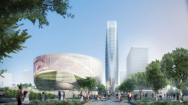 SOM gana concurso para diseñar plan maestro de 360.000 metros cuadrados en París - Imagen Principal