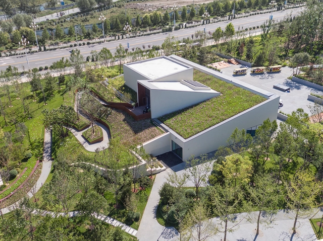 Casa Pasiva de Longfor Sundar / SUP Atelier - Centro De Exhibición