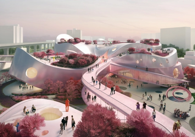 MVRDV apresenta projeto alternativo para o Museu de Arte de Taoyuan - Imagem de Destaque