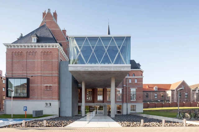 Renovation and Repurposing Oud-Wezenhuis to Social House / WAW architects - Exterior Photography, Community Center, Door, Facade