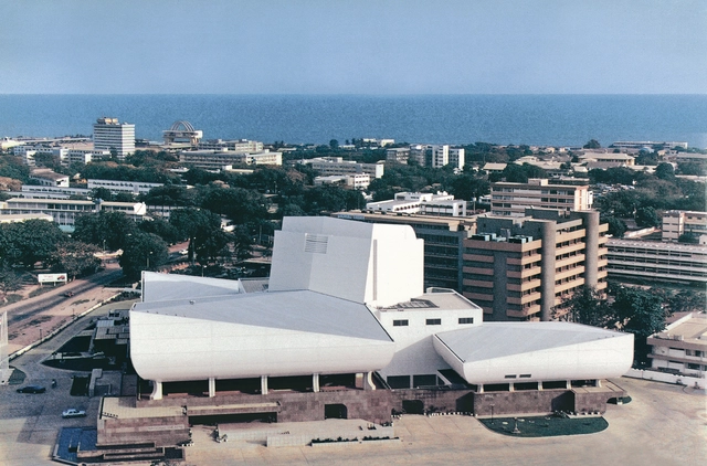 Ghana National Theatre / CCTN Design - Theater, Facade, Cityscape