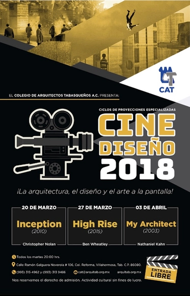 Cine Diseño 2018 - Imagen Principal