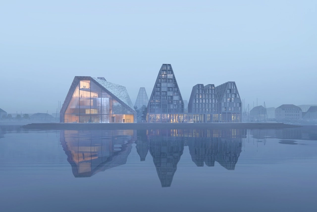 The Waterfall / BIG + Cobe - Facade, Cityscape
