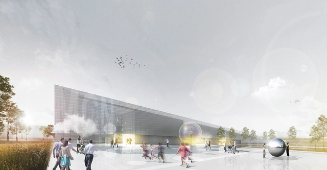 Heinle Wischer and Partner conquistam o primeiro lugar no concurso Malopolska Science Center - Imagem de Destaque