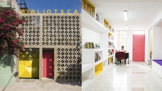 Arquitectura social, incluyente y participativa: Biblioteca Colonia Infonavit Cuauhtémoc / Proyecto Reacciona - Imagen Principal