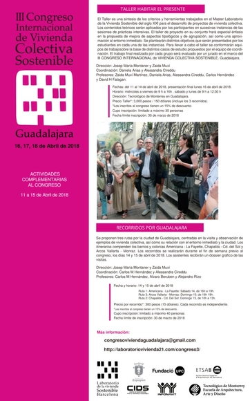 III Congreso Internacional de Vivienda Colectiva Sostenible - Imagen Principal
